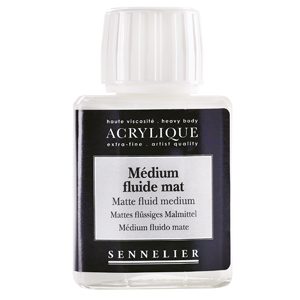 MEDIUM FLUIDO  PARA ACRILICO BRILLANTE 75ML SENNELIER