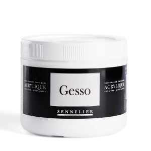 GESSO BLANCO de 'SENNELIER' - Bote de 500 Ml.