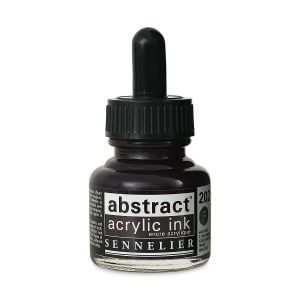 TINTA ACRILICA ABSTRACT ROJISO MARRON 30 ML