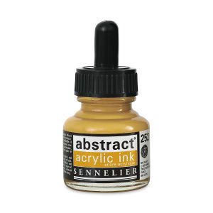 TINTA ACRILICA ABSTRACT AMARILLO OCRE 30 ML