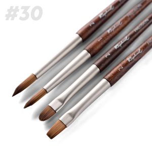 SET DE PINCELES DE VIAJE #30 de 'RAPHAEL' - Pelo Sintético Imitación Martha