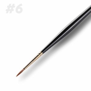 PINCEL REDONDO ÓLEO/ACRIL. RAPHAEL ‘KOLINSKY GOLD’ #6 – Pelo Natural