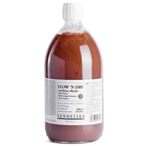 FLOW’N DRY (MÉDIUM ALQUIDÍCO) de ‘SENNELIER’ – Frasco de 1 Litro