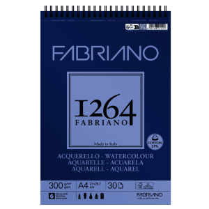 Fabriano 1264 A4 300 GRS PARA ACUARELA