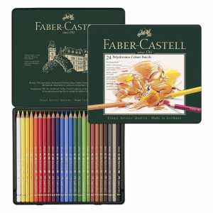 Lapices Polychromos Colour Pencils x24