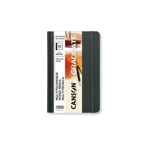 CUADERNO CANSON 14X21,6CM GRADUATE MIXED MEDIA