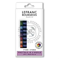 ESTUCHE DE OLEO PASTEL GRASO X 12 LEFRANC