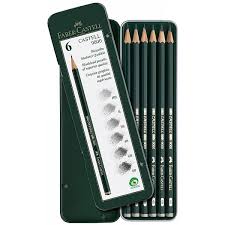 ESTUCHE DE LAPICES FABER GRAFITO 9000