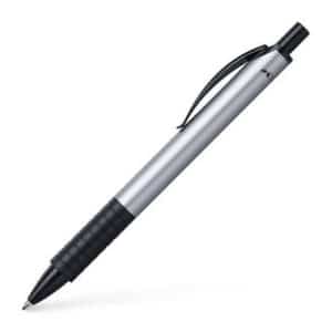 BOLIGRAFO BASIC METAL PLATEADO FABER CASTELL