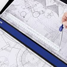 REGLA DE ALUMINIO STAEDTLER 50CM (ANTIDESLISANTE) ALEMANA